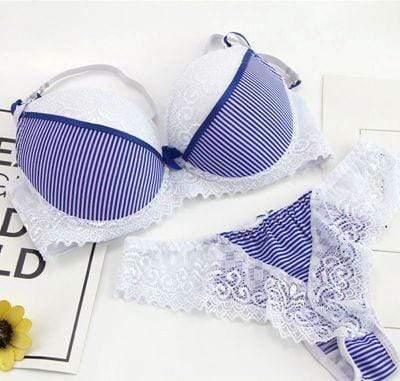 Push Up French Lace Bra and Panty