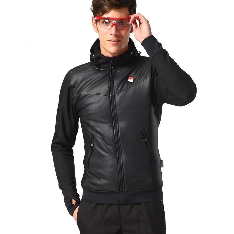 Autumn & Winter Cycling Jersey Jacket With Hat For Women & Man