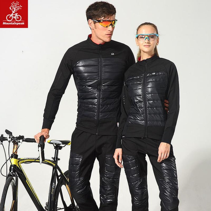 Windproof Anti-sweat Autumn & Winter Bike Cycling Jersey