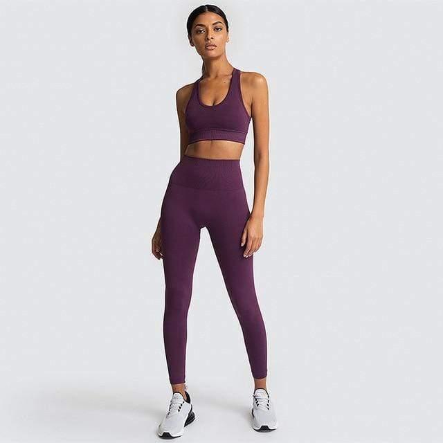 Women's Seamless Yoga Suit Sportswear