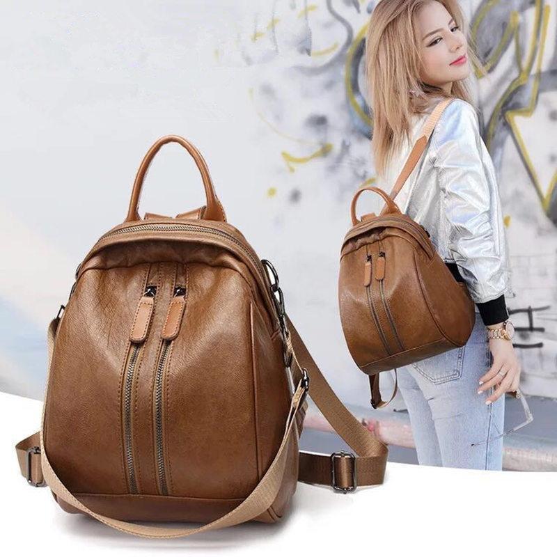 High Quality Youth Leather Backpacks - HER SHOP