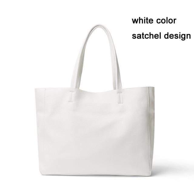Women's Deluxe Genuine Cowhide Leather Totes