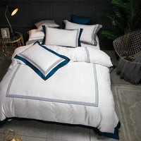 5-Star Hotel White Luxury 100% Egyptian Cotton Bedding Sets