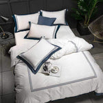 Her Shop Bedding 5-star Hotel White Luxury 100% Egyptian Cotton Bedding Sets
