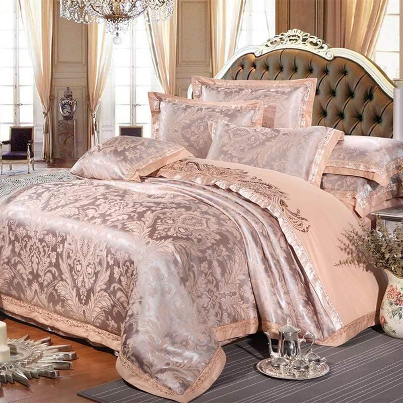 Embroidered Pillowcase Duvet Cover bed sheets - HER SHOP