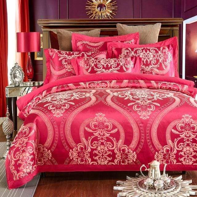 Her Shop Bedding Such as pictures 9 / King Embroidered Pillowcase Duvet Cover bed sheets