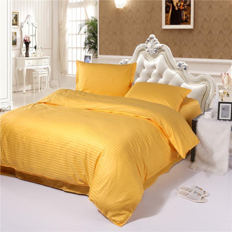 Five Star Hotel Pure color 100% Cotton Bedding set - HER SHOP