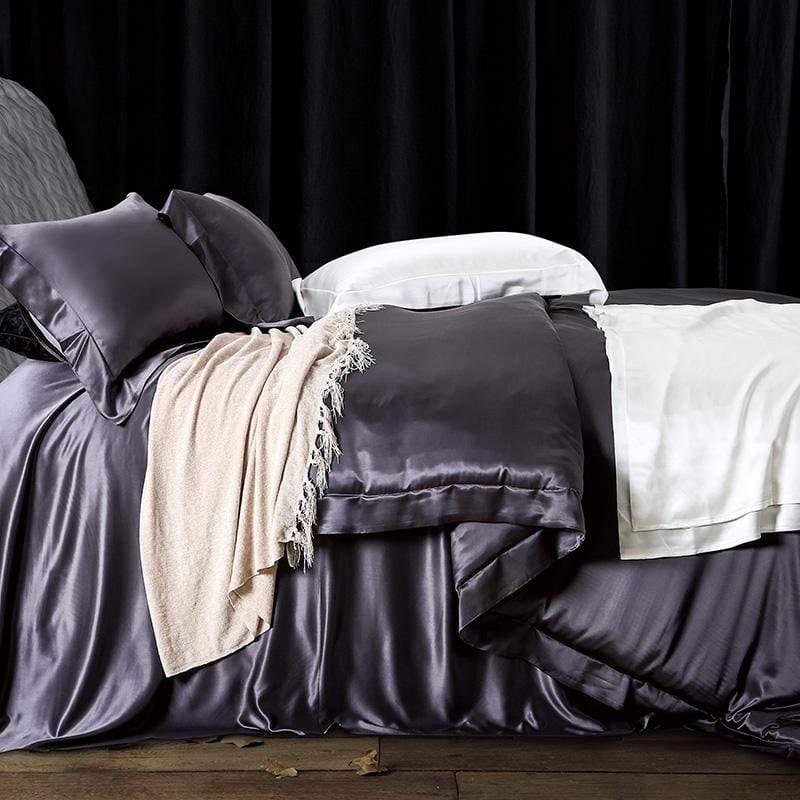 Satin 100% Pure Mulberry Silk Bedding Sets Duvet Cover - HER SHOP