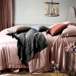 Satin 100% Pure Mulberry Silk Bedding Sets Duvet Cover