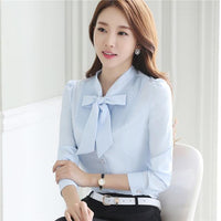 Dushicolorful Spring New professional  blouses