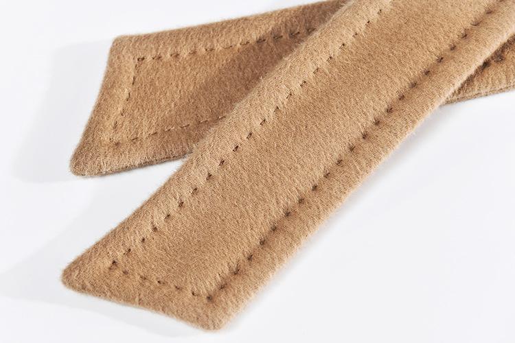 Her Shop Coats, Jackets & Blazers 100% Wool Elegant Double Breasted Belted Warm Wool Coat