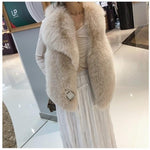 Her Shop Coats, Jackets & Blazers beiga / XL Fur Bust 100 cm 2020 New Real Natural Fox Fur Vest