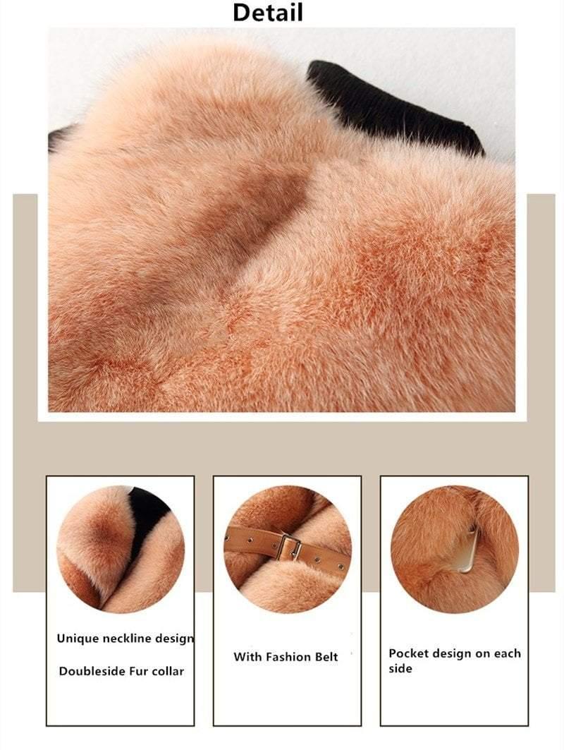 Her Shop Coats, Jackets & Blazers 2020 New Real Natural Fox Fur Vest