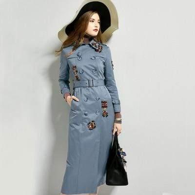 Her Shop Coats, Jackets & Blazers England Style Autumn Spring Trench Coat