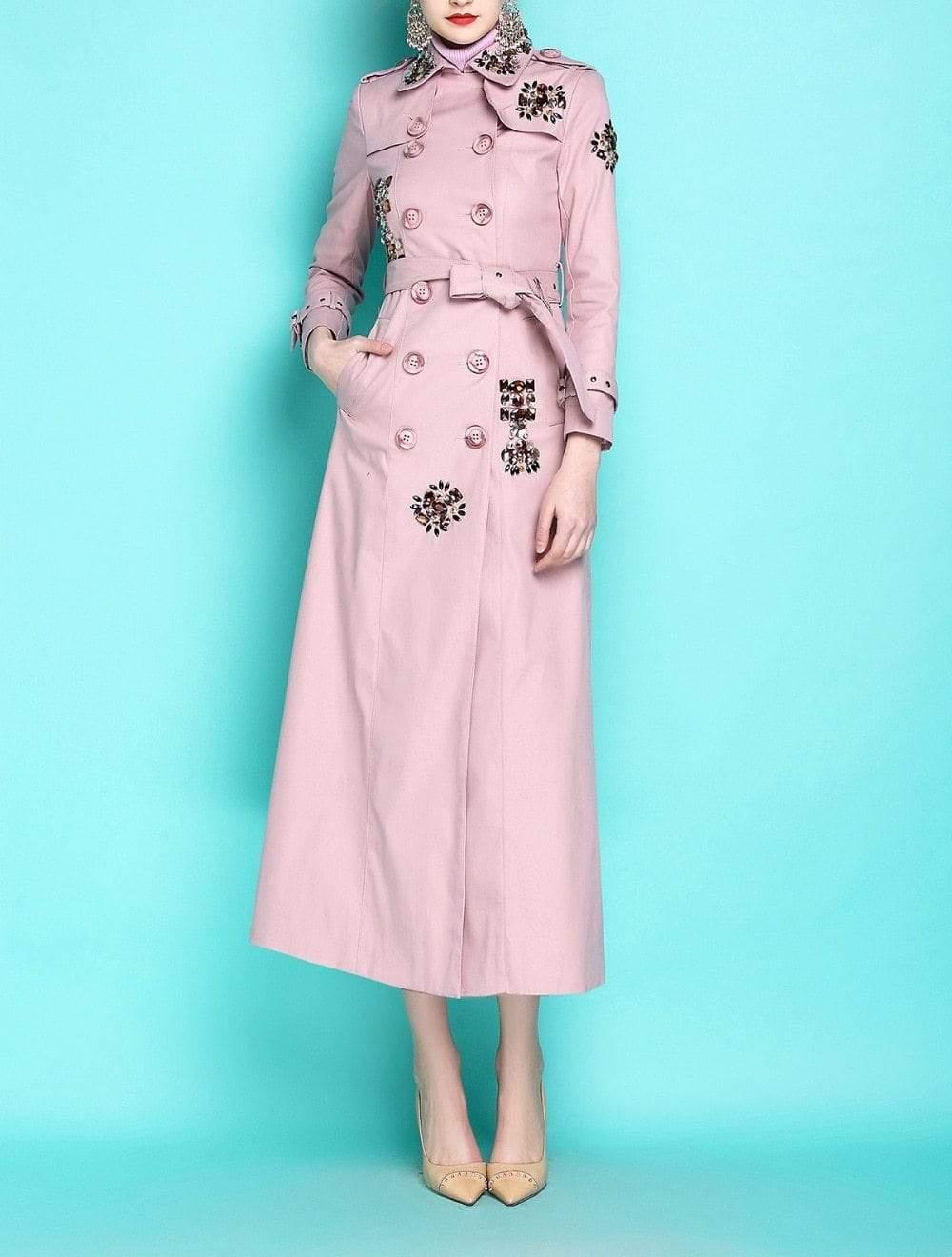 Her Shop Coats, Jackets & Blazers England Style Autumn Spring Trench Coat