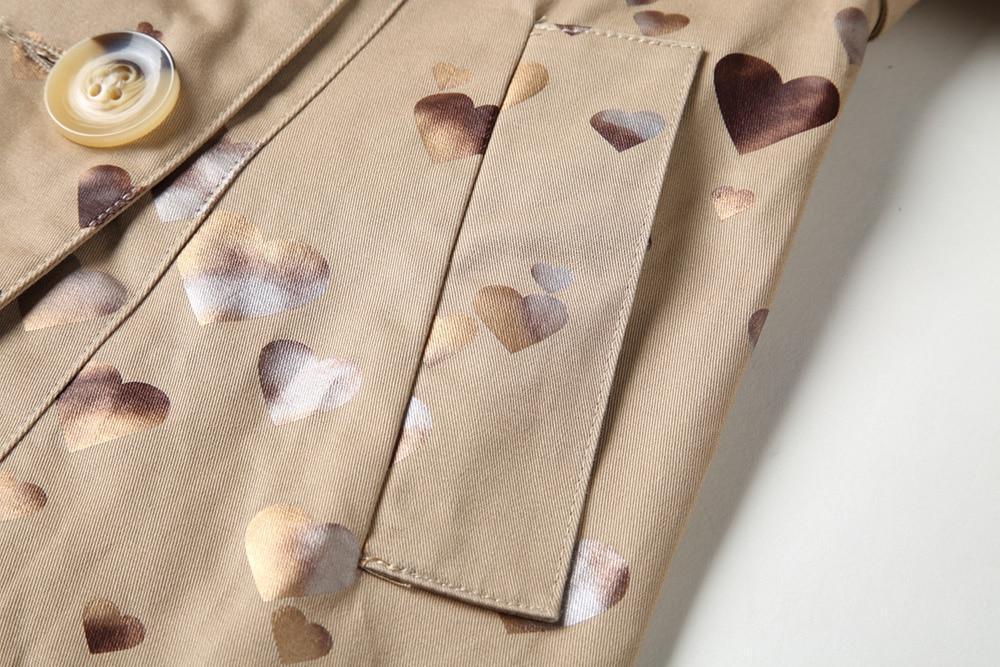 Her Shop Coats, Jackets & Blazers England Style Autumn Spring Trench Coat