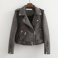 New Autumn Faux Leather Jacket
