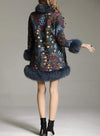 Top Quality Embroidery Wool Coat