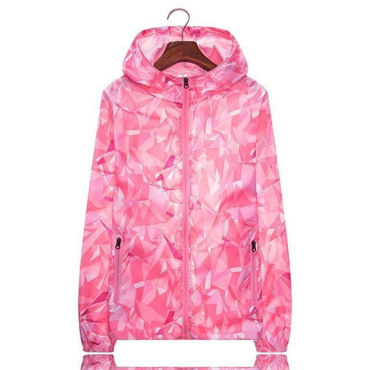 Women Men Spring Summer Unisex  Windbreaker / Sunscreen / Rainproof Jackets - HER SHOP