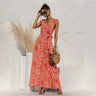 Backless V-Neck Bandage Boho Beach Dress HER SHOP Backless V-Neck Bandage Boho Beach Dress HER SHOP