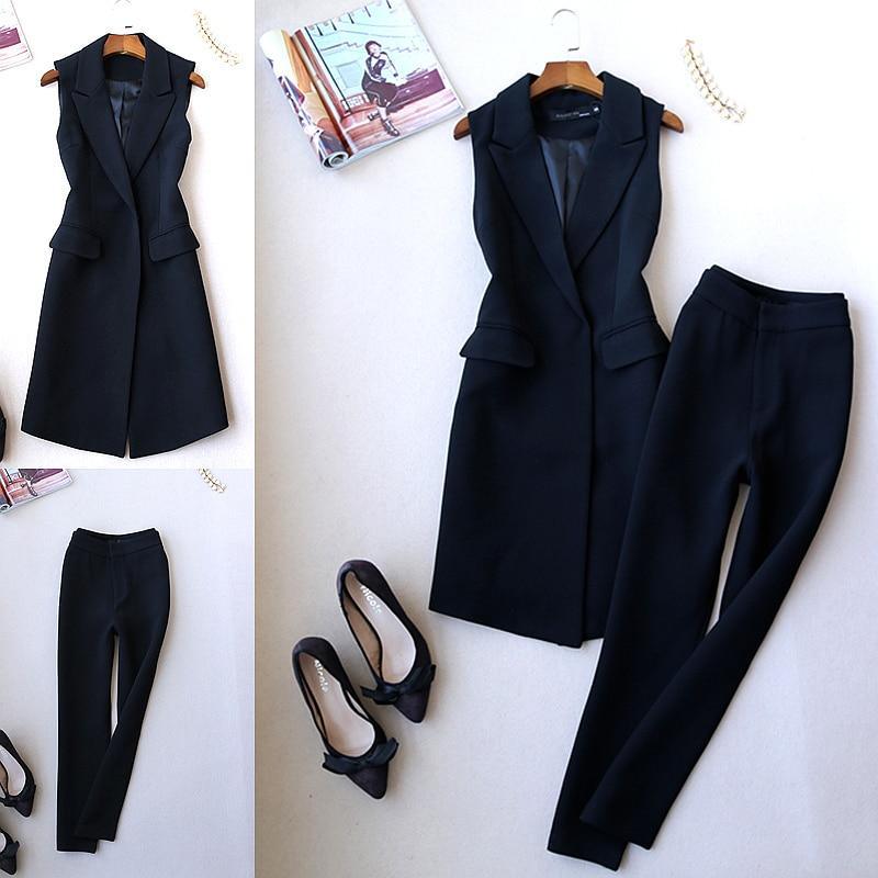 Her Shop Dress Spring Autumn Fashion Women Two Piece Set - HER SHOP
