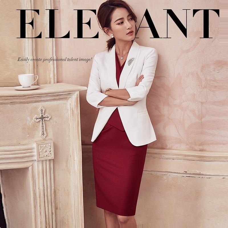 Her Shop Dress Women's Formal Elegant Dress Set - HER SHOP