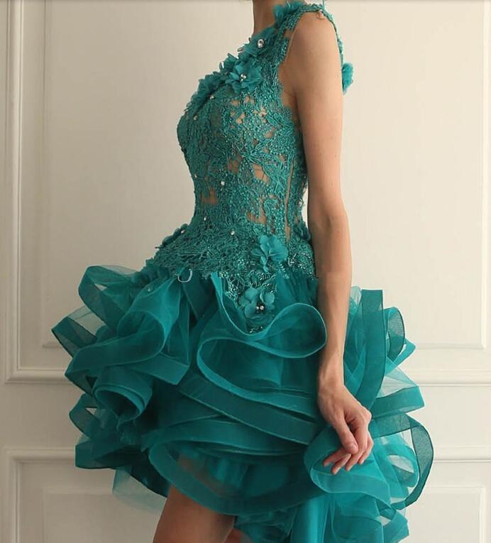 Green Cocktail Dresses / Homecoming Dresses