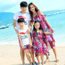 dresses for family beach pictures Summer Mother-Daughter Beach Floral Dresses – HER SHOP