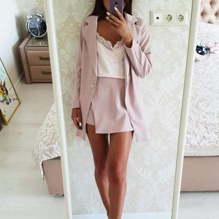 Her Shop Fashion Women Skirt Suits