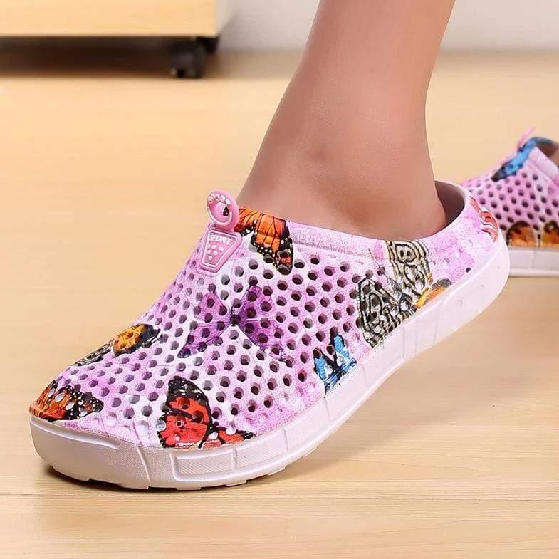 Women Casual Clogs Breathable Beach Sandals - HER SHOP