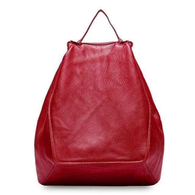 Large Capacity Cow Leather Female Bag