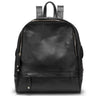 danier leather black leather backpack Real Leather Holiday Knapsack – HER SHOP