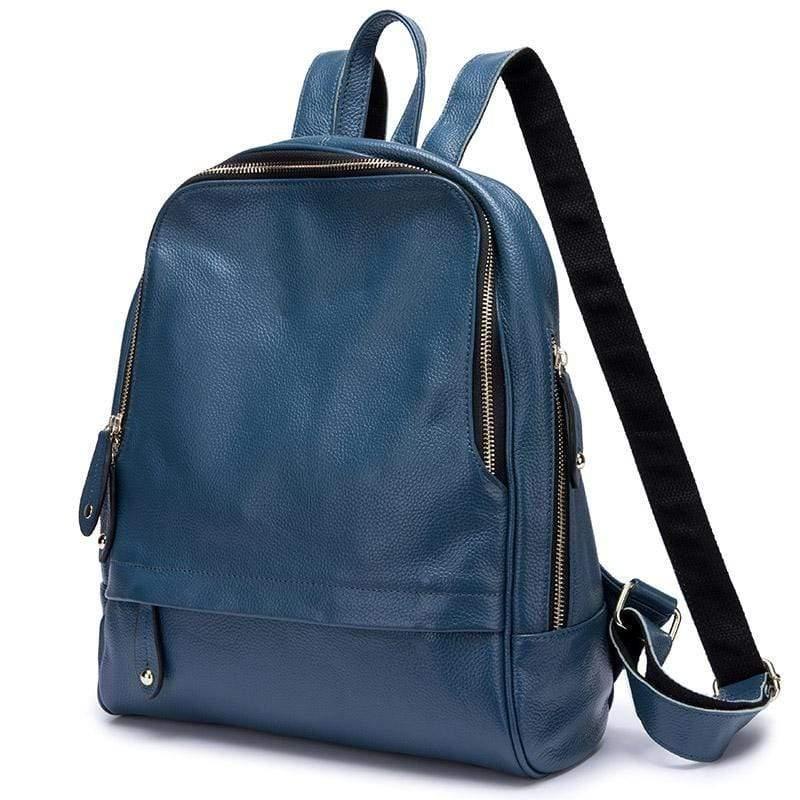 Real Leather Holiday Knapsack - HER SHOP