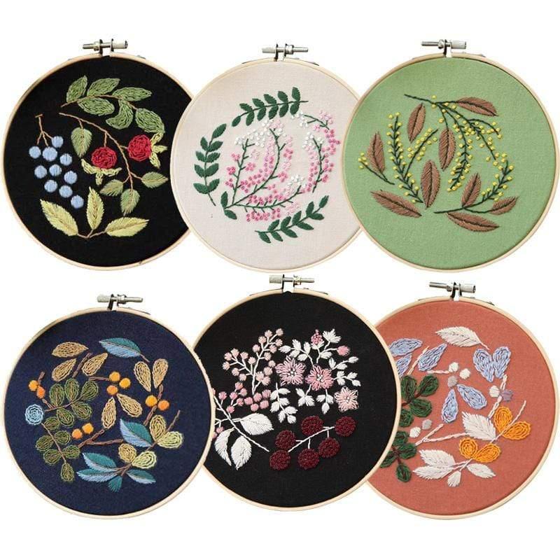Easy Flower Embroidery DIY Kit - HER SHOP