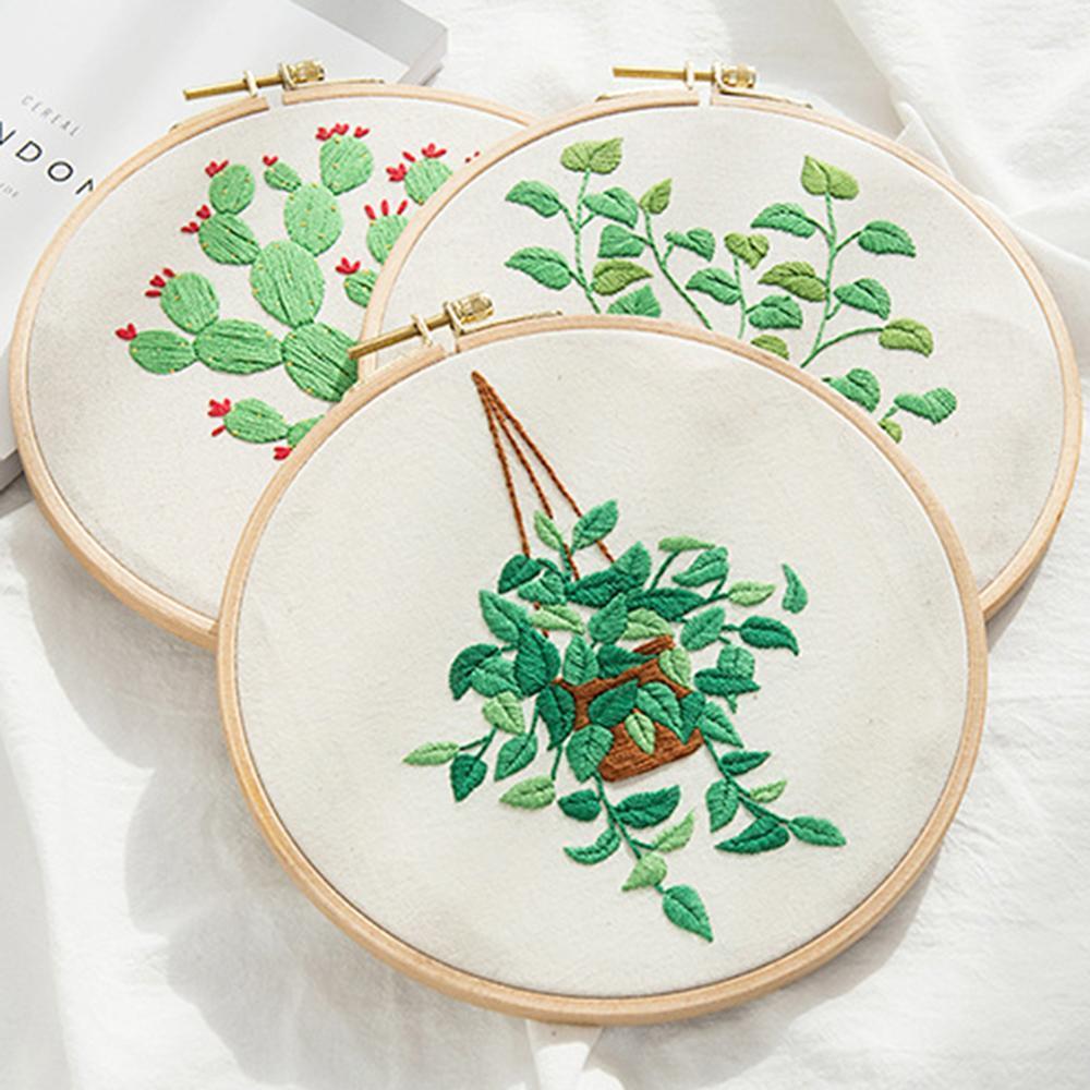 DIY Embroidery Full Kit for Beginners Modern Embroidery Pattern