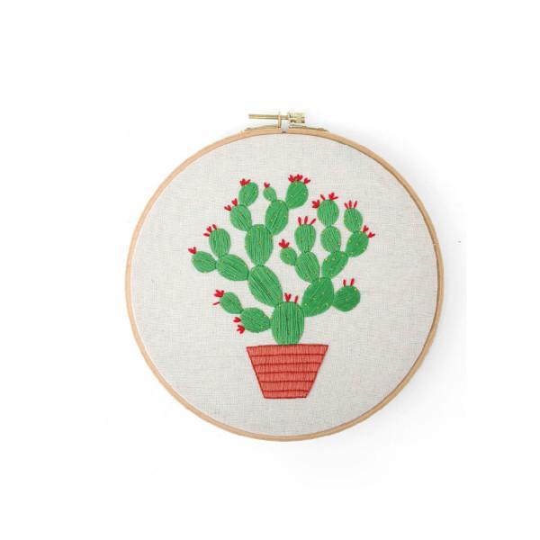 DIY Embroidery Full Kit for Beginners Modern Embroidery Pattern