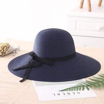 Summer Wide Brim Beach Hat - HER SHOP