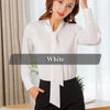 High-quality Elegant Smooth and Soft Bow Shirt