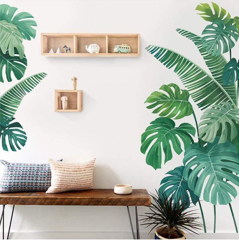 Tropical Plant Wall Mural Sticker