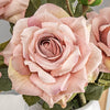 Vintage Beautiful Artificial Flowers for Decoration Silk Rose