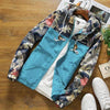 Her Shop jacket Sky Blue / M Casual Floral Jacket
