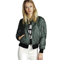 Spring  Basic Jackets Bomber