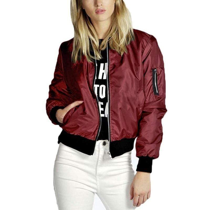 Spring  Basic Jackets Bomber