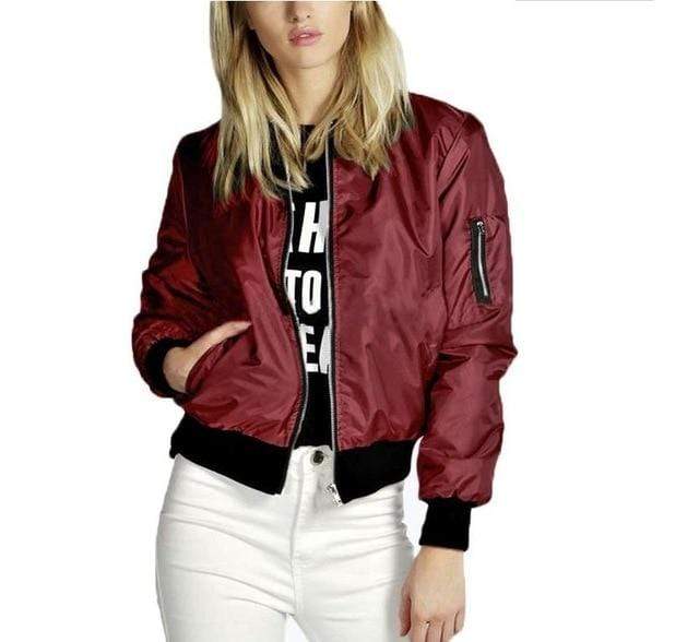 Spring  Basic Jackets Bomber