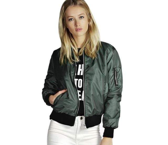 Spring  Basic Jackets Bomber