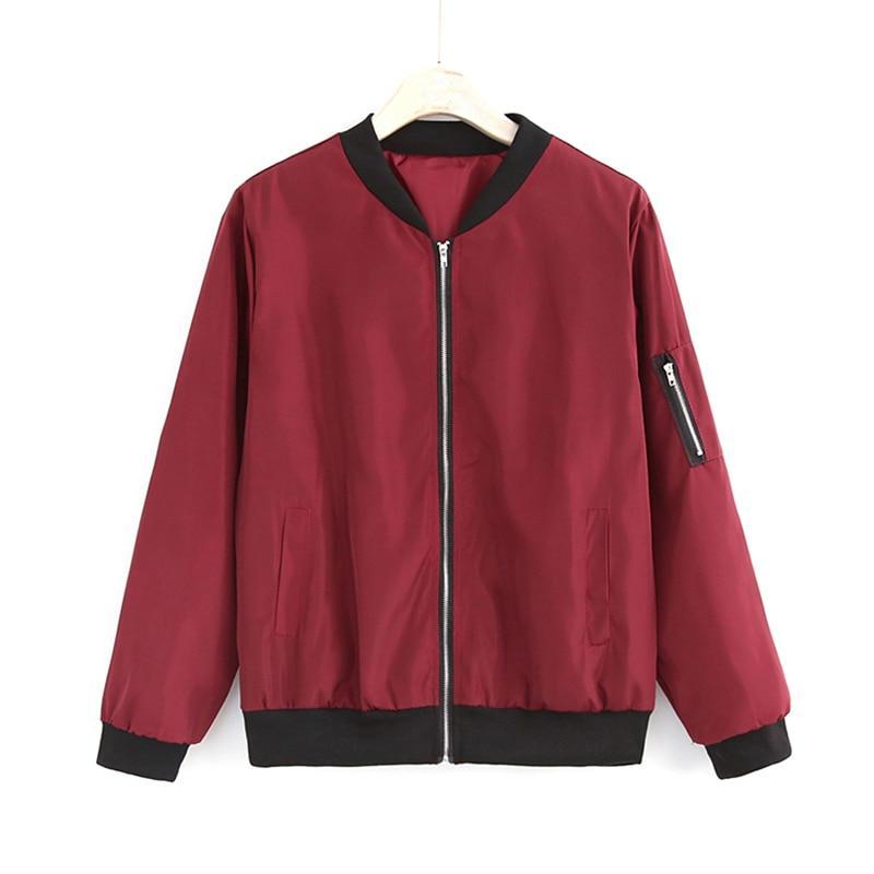 Spring  Basic Jackets Bomber