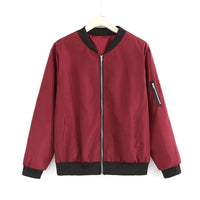 Spring  Basic Jackets Bomber