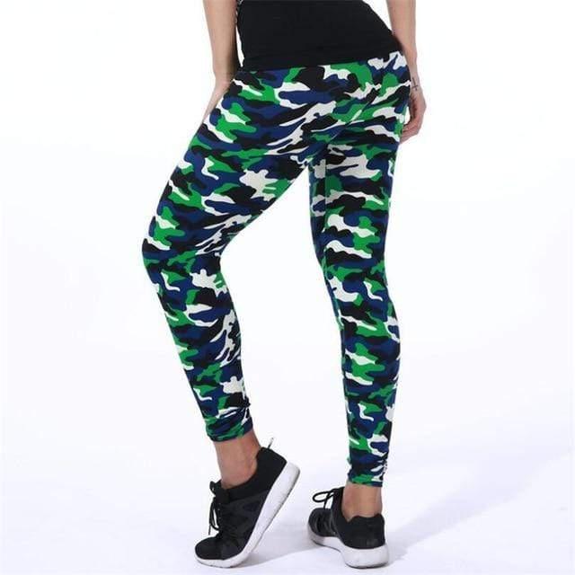 New Fashion Camouflage Printing Elasticity Leggings