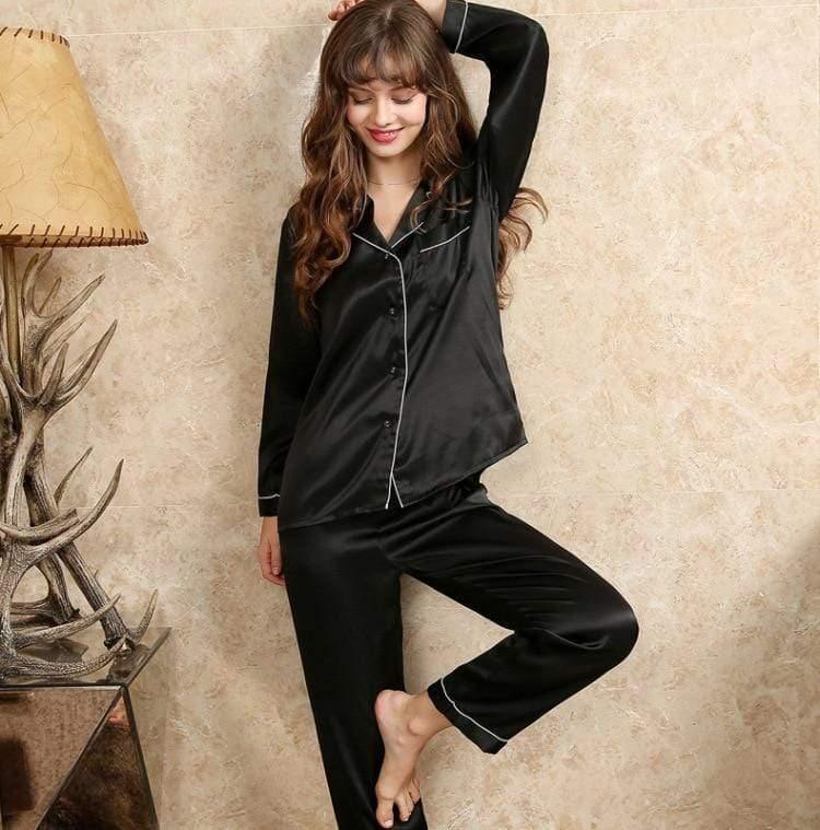 Her Shop pajama 19 Mumi Real Silk Pajama Sets