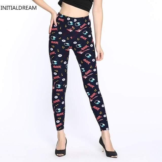 Her Shop Pants and Leggings 19 / One Size Camouflage Print Elastic Fitness Casual Leggings